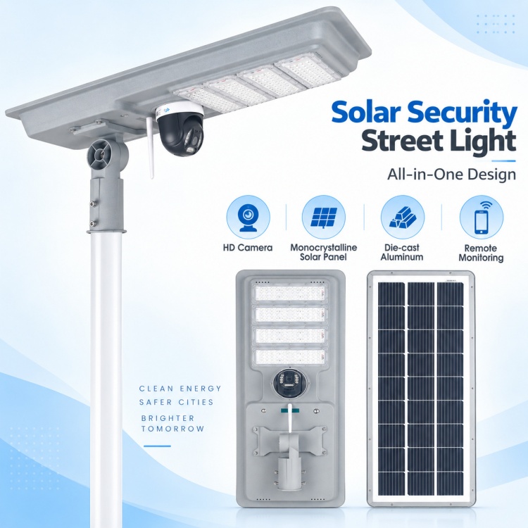Solar Security Street Light