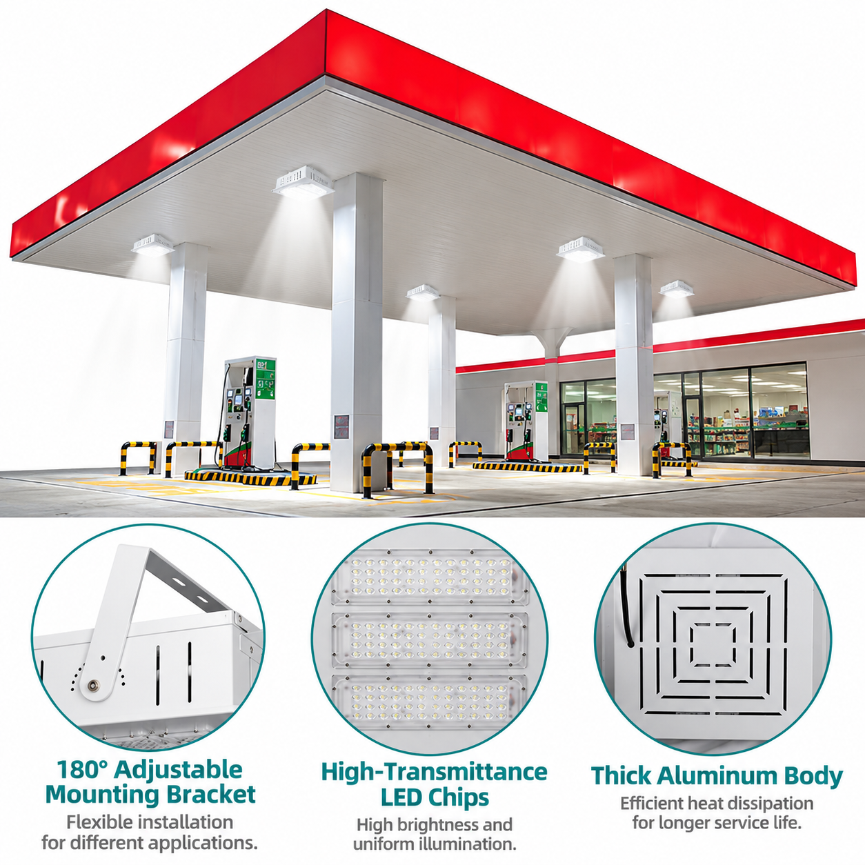 Petrol Station Canopy Light - Image 3